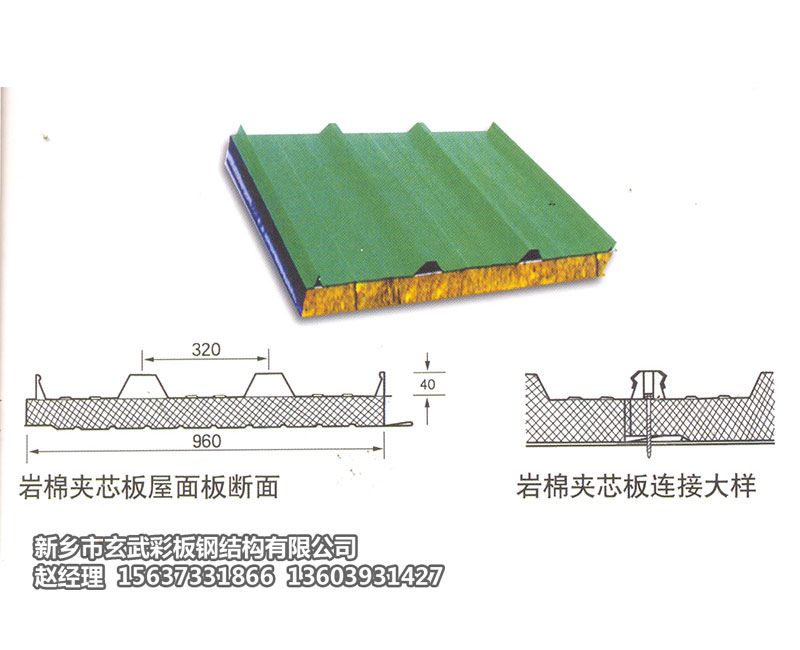 巖棉夾芯板